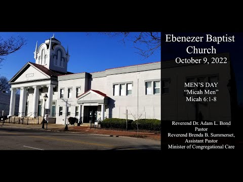 “Micah Men” - Micah 6:1-8 - Rev. Dr. Kenyatta R. Gilbert - October 9, 2022