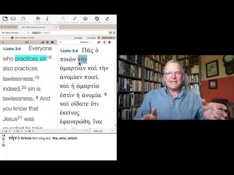 1 John 3:9 Who doesn't sin???