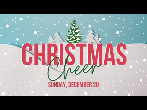 Christmas Cheer (1 Corinthians 1:30-31) | Dr. Kurt Bjorklund | December 19-20, 2020
