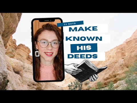 Day 14 – Ezekiel 11:17-20 | Make Known His Deeds