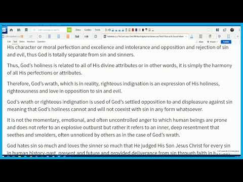 Lesson 61-Habakkuk 3:12-Tuesday March 16, 2021