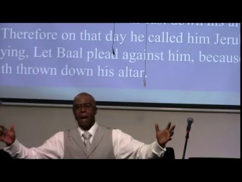 (4-17-16) Can God Take Care Of Me? - Judges 6:25-32