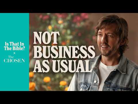 Not Business As Usual | Is That In The Bible? The Chosen | The Woman at the Well | Pastor Levi Lusko