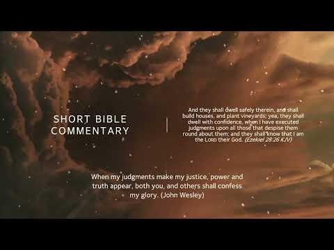 Ezekiel 28:26 - Short Bible commentary