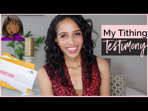 My Tithing Testimony Malachi 3:10 |TESTIMONY TIME | How God Made a Way &amp; Kept His Promise!