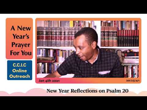 New Year's Prayer Pt 2 (Psalm 20:2-3)