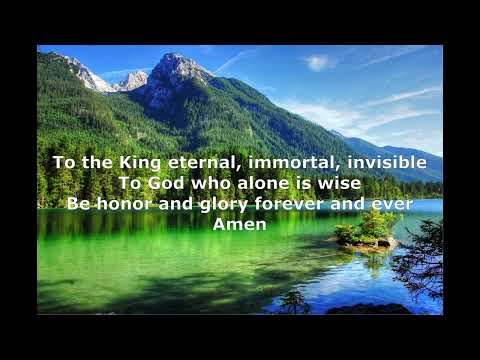 TO THE KING ETERNAL (1 Timothy 1:14-17)