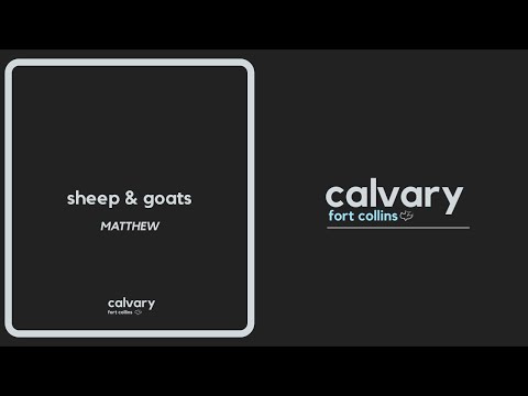 Matthew 25:21-46 Sheep & Goats