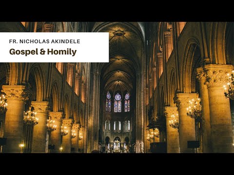 Homily by Fr. Nicholas Akindele JCL. Dt. 6:2-6, and Mark 12: 28b-34