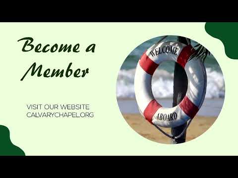 8:00 AM | "Things Above" Colossians 3:1-12 | 3-27-22