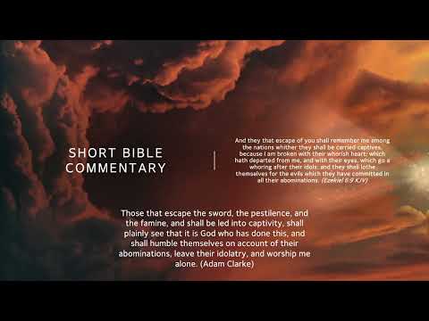 Ezekiel 6:9 - Short Bible commentary