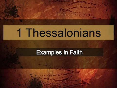 1/26/20 1 Thessalonians 4: 4-8
