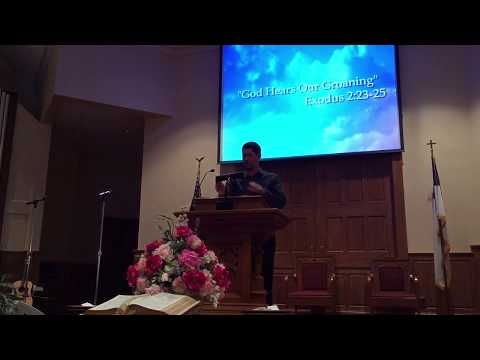 Exodus 2:23-25 - "God Hears Our Groaning"