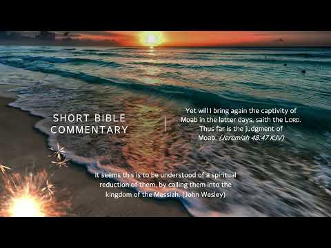 Jeremiah 48:47 - Short Bible commentary
