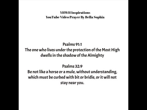 How to live under the shadow of the Most High God | Psalms 91:1 and Psalms 32:9  Prayer