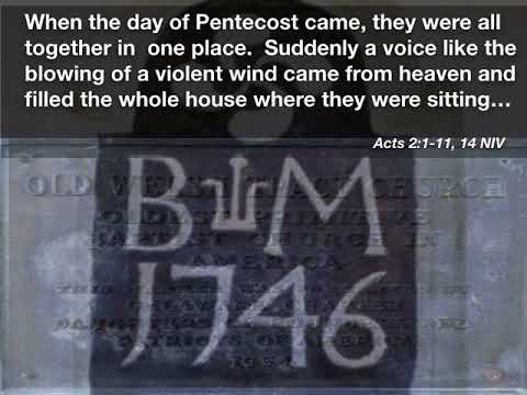Acts 2:1-11, 14, Poole, 1987