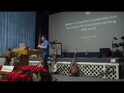 Finding Contentment, the Struggle Within. Psalm 37:16  Pastor Brian Poad 12 23 21 PM