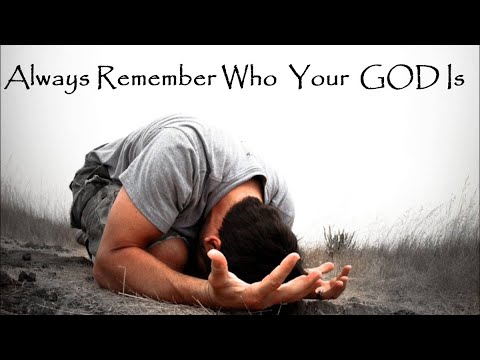 Always Remember Who Your GOD Is  Psalm 42:5-8