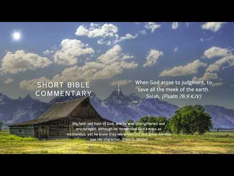 Psalm 76:9 - Short Bible commentary
