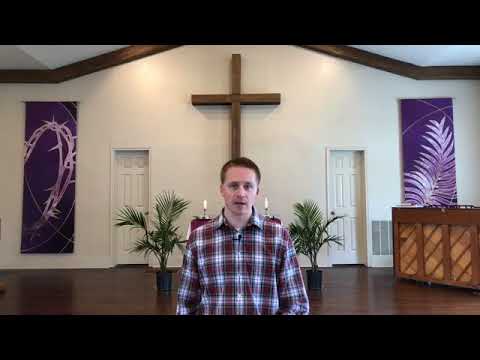 Sermon: Your King serves with humility! Matthew 21:1-11, 4/5/2020