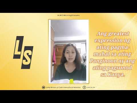 2021 March 03 - LIVING STREAMS: Psalms 101:1-4