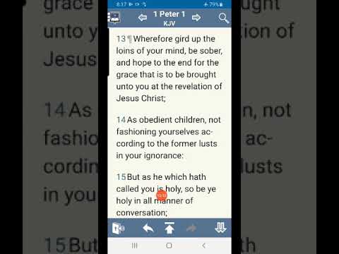 1 Peter 1:13-16 christ our grace obedience and holiness