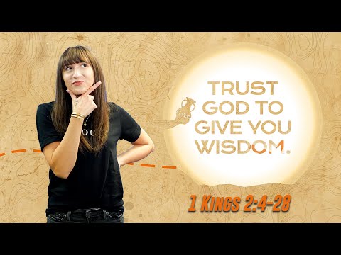 Elementary: Solomon Asks God for Wisdom (1 Kings 3:4-28)