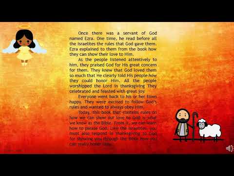Nehemiah 8:1-18  (Ezra Story)