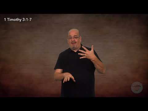 ASL | 1 Timothy 3:1-13 - Passage with Intro