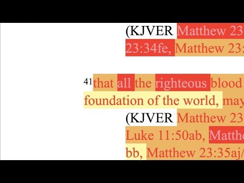 551. Blood Guilt Will Be Required of You. Matthew 23:35-36, Luke 11:50-51