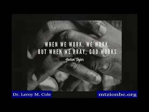 2 Kings 5:10-12  "Undisclosed Cure"  06/28/20  Mt. Zion Baptist Church, Tulsa, Ok  Dr. Leroy M. Cole