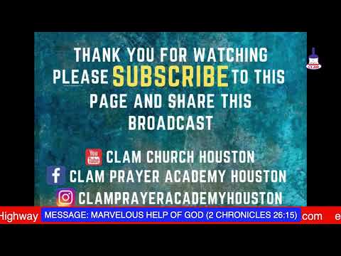 MARVELOUS HELP OF GOD (2 CHRONICLES 26:15)