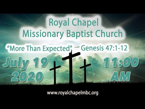 "More Than Expected" - Genesis 47:1-12