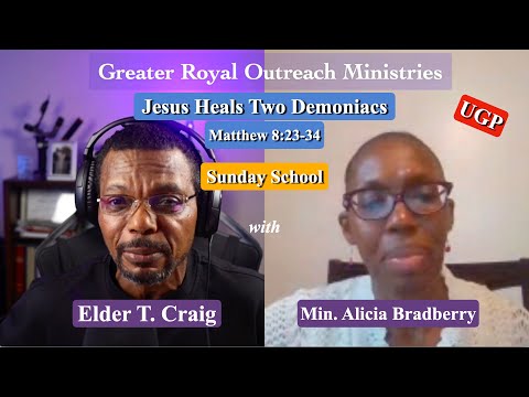 Jesus Heals Two Demoniacs ~ Matthew 8:23-34