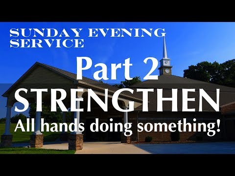 1/20/2019 PM - Part 2 - All Hands Doing Something - Nehemiah 4:17