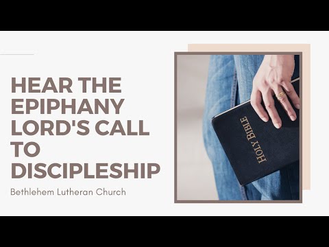 Hear the Epiphany Lord's Call to Discipleship | Mark 1:14-21 | Epiphany 3