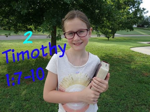 2 Timothy 1:7-10 | Allie and Kae