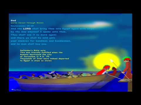 Leviticus 26:44 - scattered people for disobedience